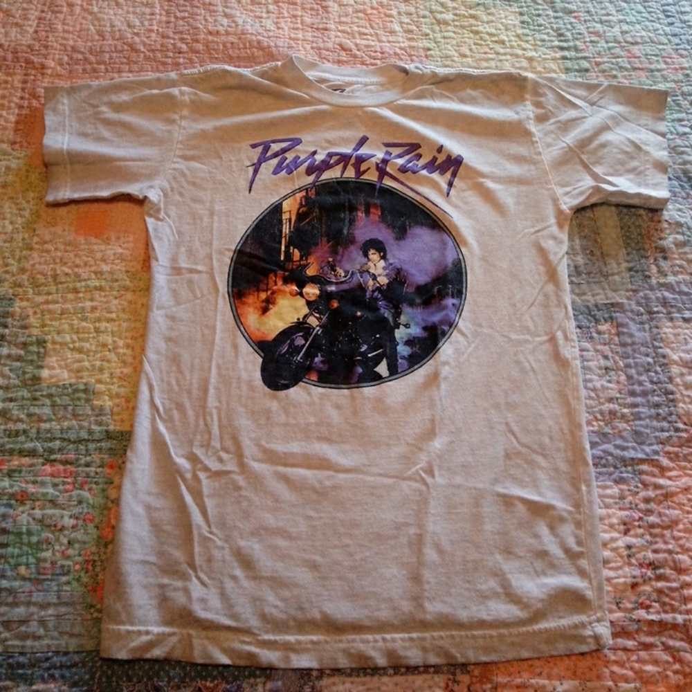Prince purple rain t-shirt